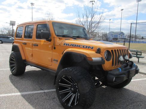 Used 2021 Jeep Wrangler Unlimited Rubicon 4xe w/ Steel Bumper Group image 33