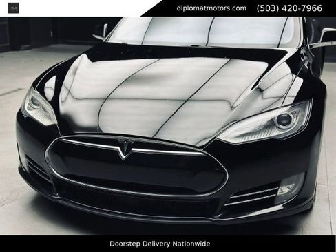 Used 2015 Tesla Model S 70D AWD/4WD image 14