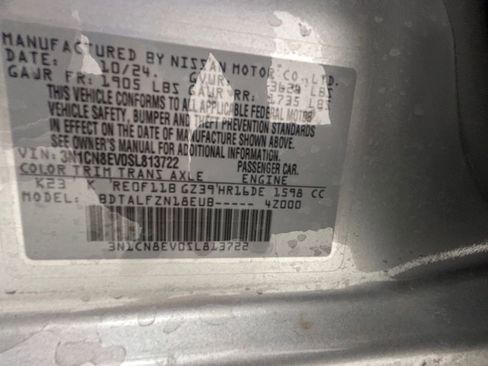 Used 2025 Nissan Versa SV w/ Trunk Package image 20