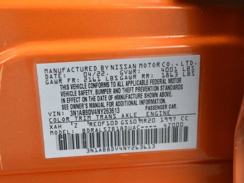 Used 2022 Nissan Sentra SR w/ SR Premium Package FWD image 45