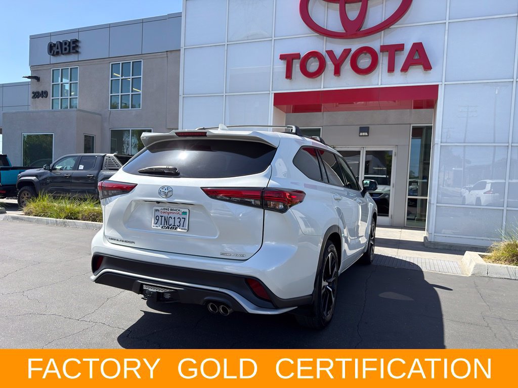 Certified 2021 Toyota Highlander XSE AWD/4WD image 7