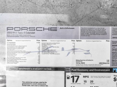 Used 2022 Porsche 911 Turbo S AWD/4WD image 68