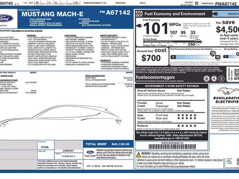 Used 2023 Ford Mustang Mach-E Premium RWD image 10