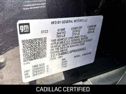 Certified 2023 Cadillac Escalade Premium Luxury AWD/4WD image 31
