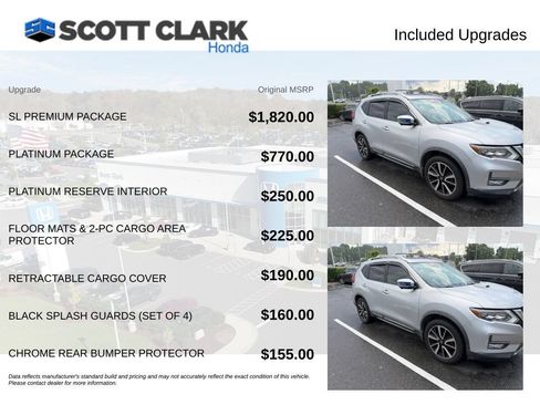 Used 2017 Nissan Rogue SL w/ SL Premium Package FWD image 3
