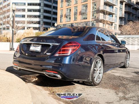 Used 2018 Mercedes-Benz S 560 Sedan w/ AMG Line Exterior image 7