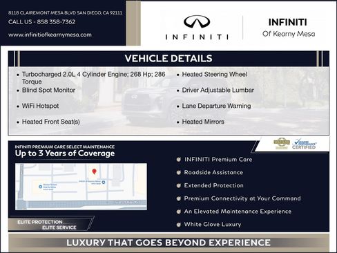 Certified 2025 INFINITI QX60 Pure image 3