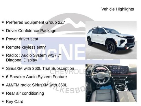 New 2026 Chevrolet Traverse Z71 w/ Driver Confidence Package image 9