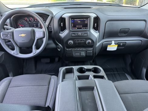 New 2025 Chevrolet Silverado 1500 Custom w/ Turbomax Blackout Package AWD/4WD image 17