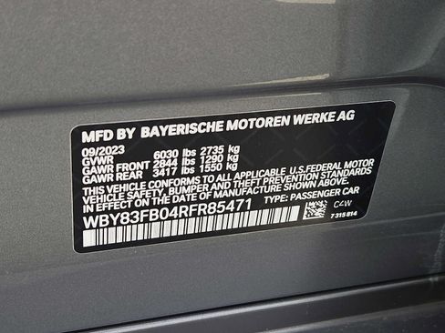 Certified 2024 BMW i4 xDrive40i w/ Premium Package AWD/4WD image 30