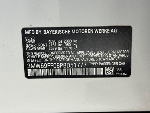 Certified 2023 BMW 330i Sedan w/ Driving Assistance Package RWD image 22