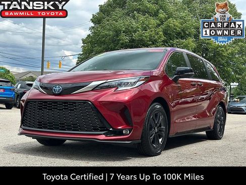 Certified 2024 Toyota Sienna XSE w/ XSE Premium Package AWD/4WD image 1