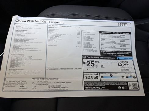 New 2025 Audi Q5 Premium image 18