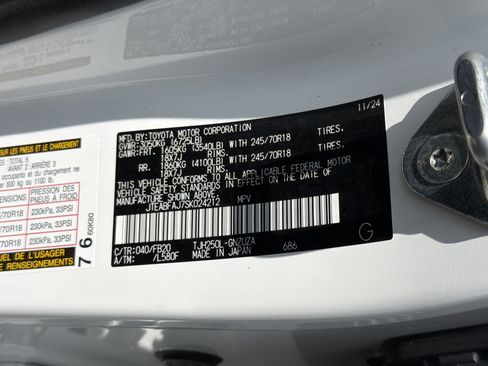 Certified 2025 Toyota Land Cruiser 1958 AWD/4WD image 32