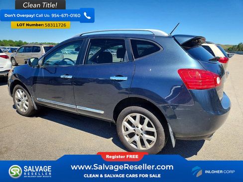 Used 2013 Nissan Rogue SL AWD/4WD image 3