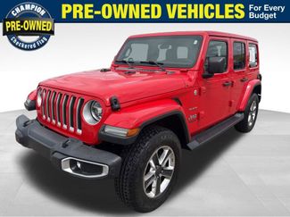 Used 2020 Jeep Wrangler Unlimited Sahara w/ LED Lighting Group AWD/4WD video 1