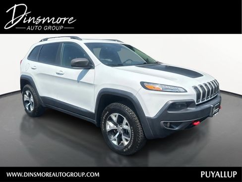 Used 2016 Jeep Cherokee Trailhawk w/ Leather Interior Group AWD/4WD image 1