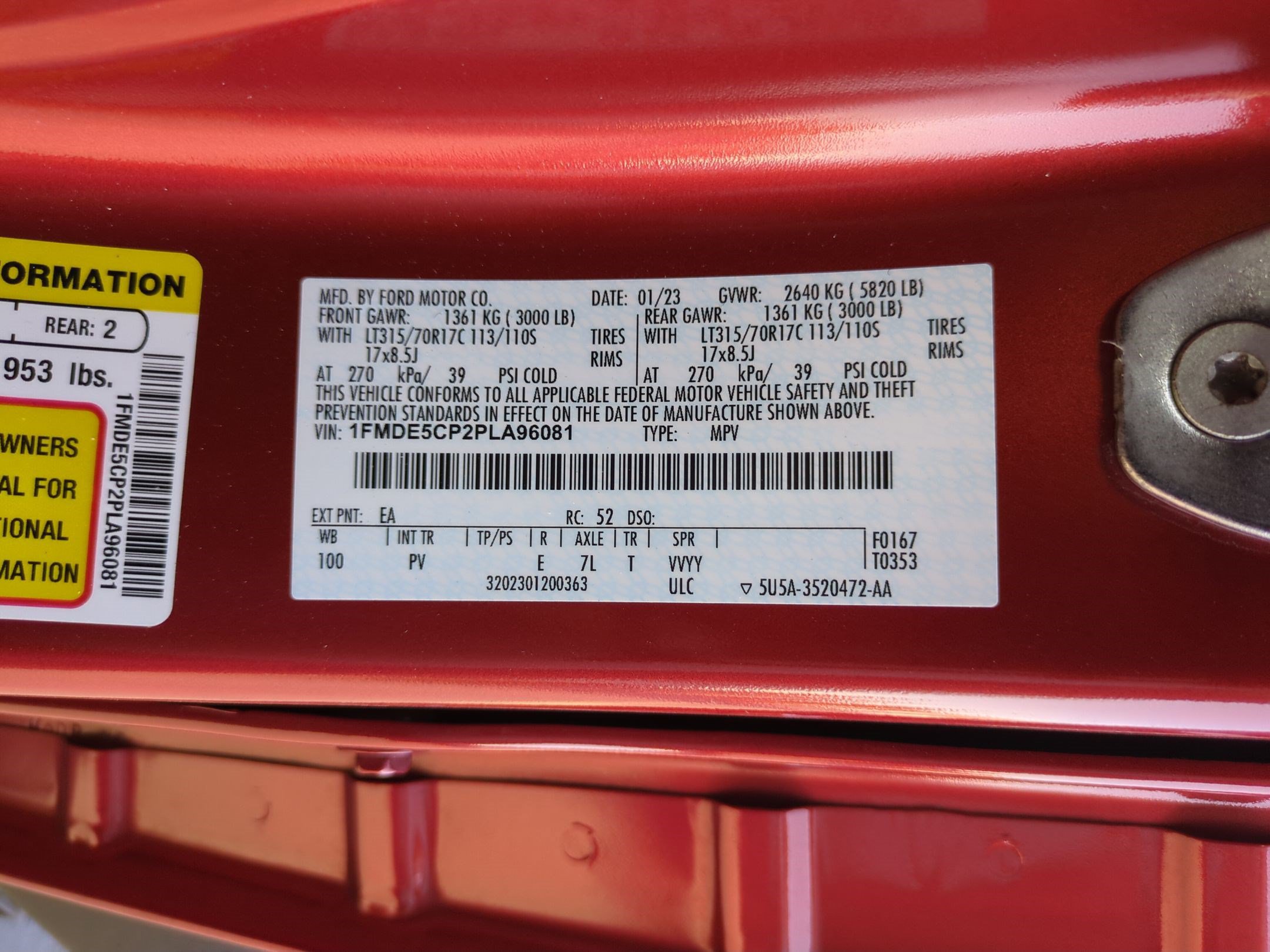 Used 2023 Ford Bronco Wildtrak AWD/4WD image 33