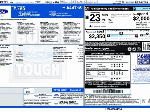 Used 2024 Ford F150 XLT w/ Mobile Office Package AWD/4WD image 2