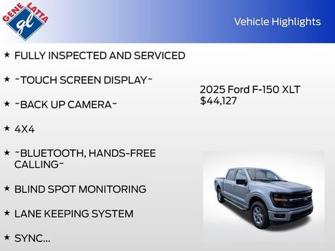 Used 2025 Ford F150 XLT w/ Equipment Group 301A Standard AWD/4WD image 31