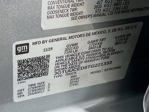 Certified 2026 GMC Sierra 1500 Elevation w/ Elevation Premium Package AWD/4WD image 28