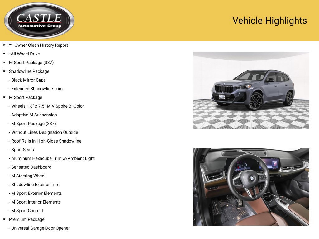 Used 2023 BMW X1 xDrive28i AWD/4WD image 3