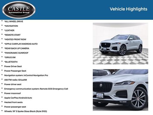 Used 2021 Jaguar F-PACE S AWD/4WD image 3