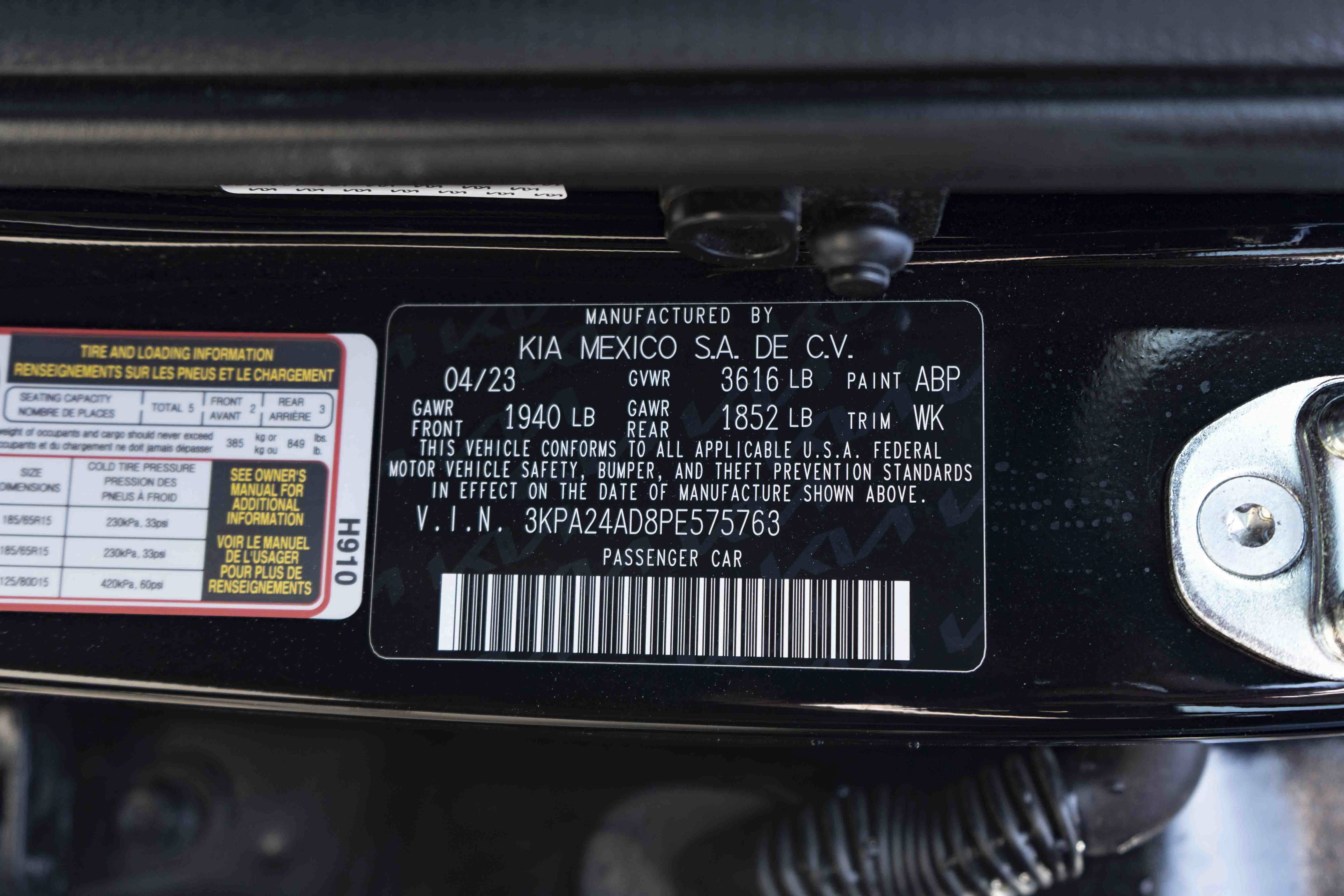 Used 2023 Kia Rio LX FWD image 34