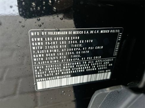 New 2026 Volkswagen Taos SE image 49