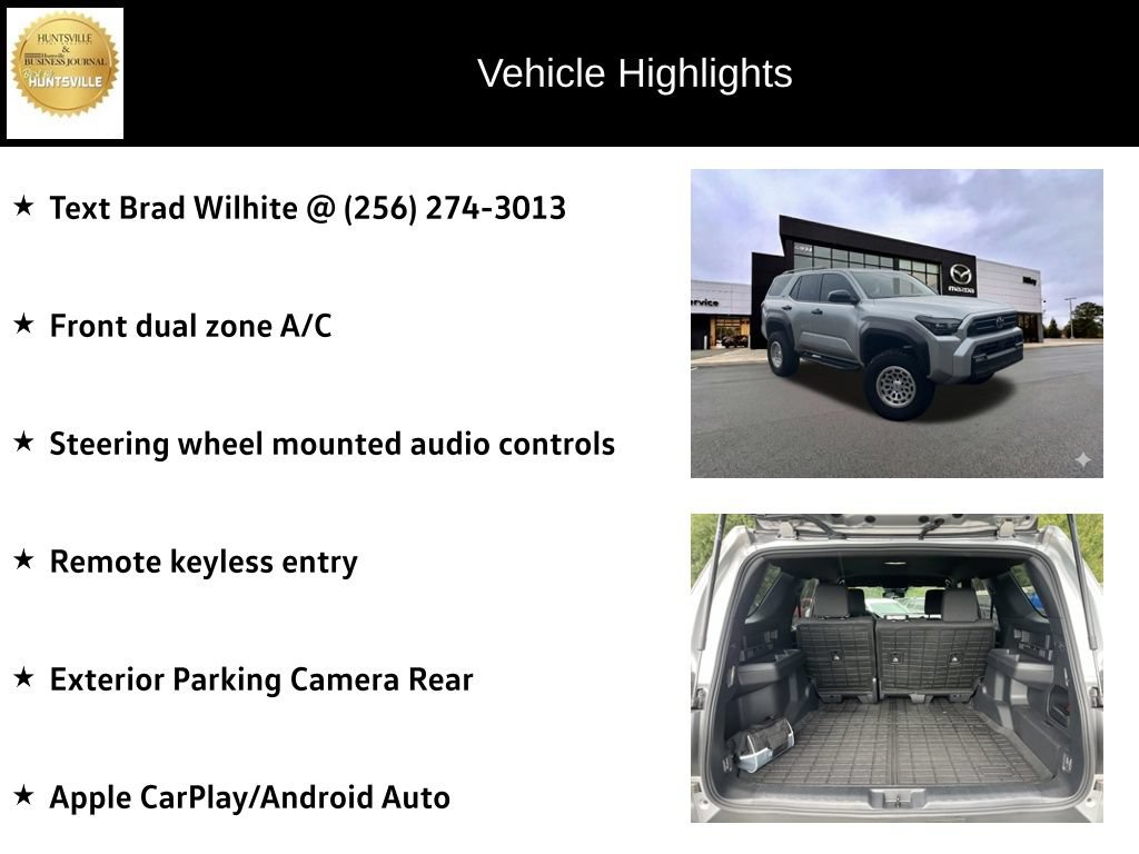 Used 2025 Toyota 4Runner SR5 AWD/4WD image 6