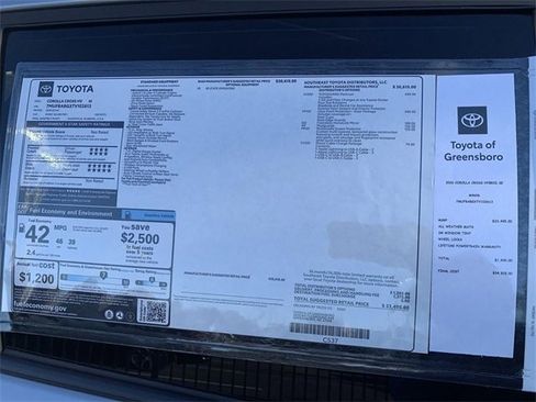 New 2026 Toyota Corolla Cross AWD Hybrid image 37