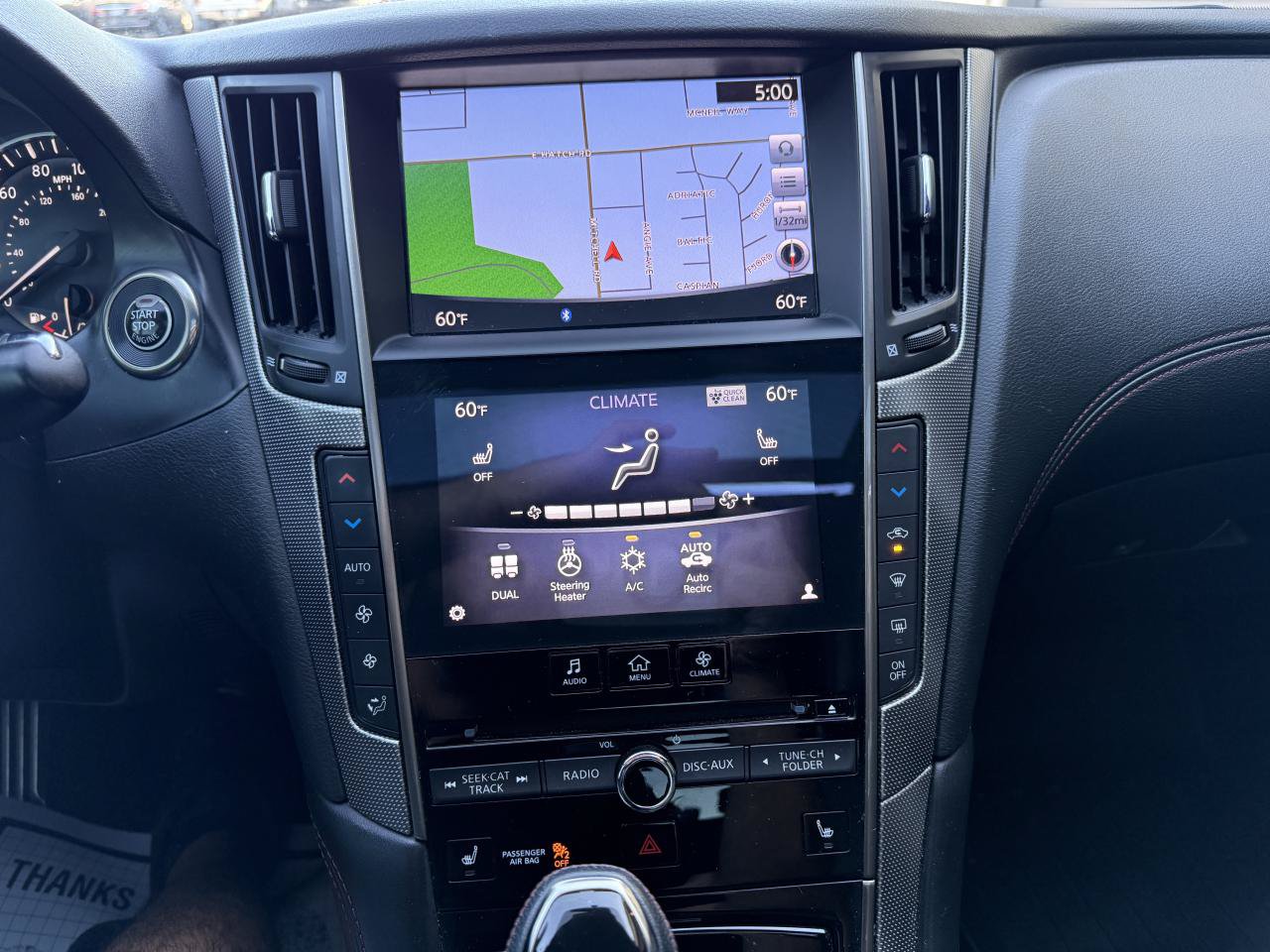 Used 2018 INFINITI Q50 Red Sport 400 w/ Sensory Package (Sport) RWD image 19