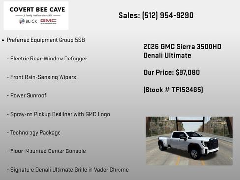 New 2026 GMC Sierra 3500 Denali Ultimate AWD/4WD image 12