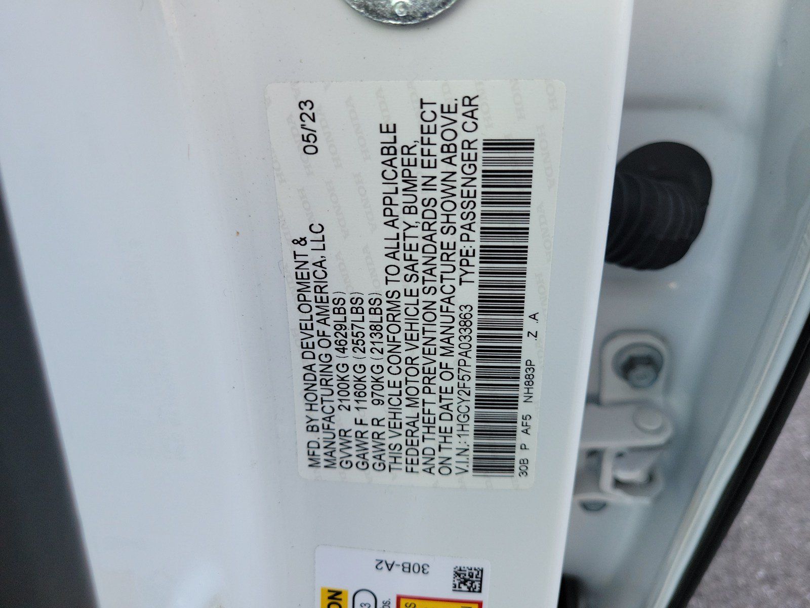 Used 2023 Honda Accord Sport image 33