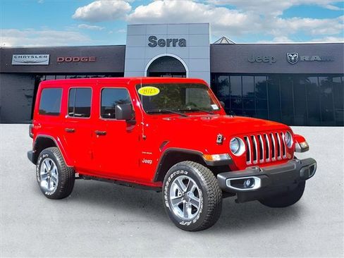 Used 2023 Jeep Wrangler Sahara image 1