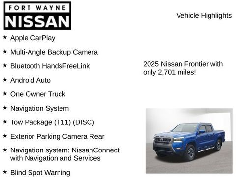 Used 2025 Nissan Frontier SL image 8