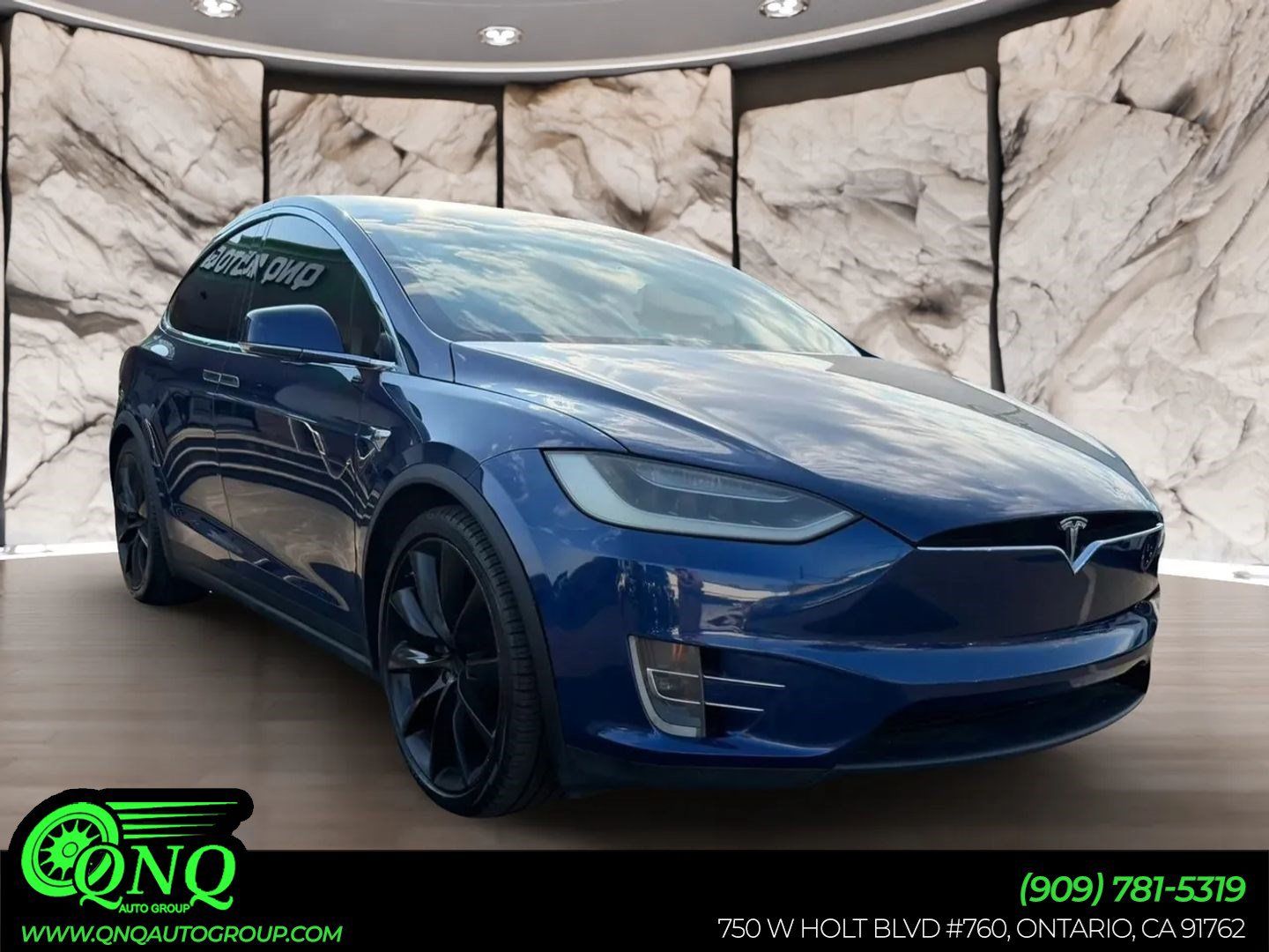 Used 2017 Tesla Model X 75D AWD/4WD image 1