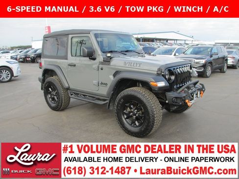 Used 2021 Jeep Wrangler Sport image 1
