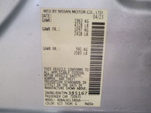 Used 2023 Nissan Altima 2.5 SV image 33