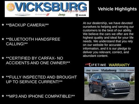 Used 2022 Jeep Compass Limited AWD/4WD image 7