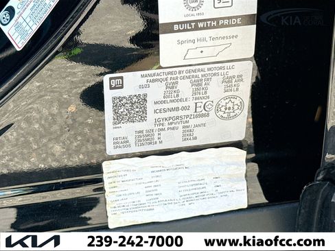 Used 2023 Cadillac XT6 Sport w/ LPO, Floor Liner Package image 46