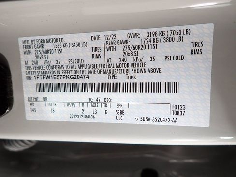 Used 2023 Ford F150 XL w/ STX Appearance Package image 46