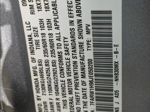 Used 2018 Honda CR-V Touring image 25