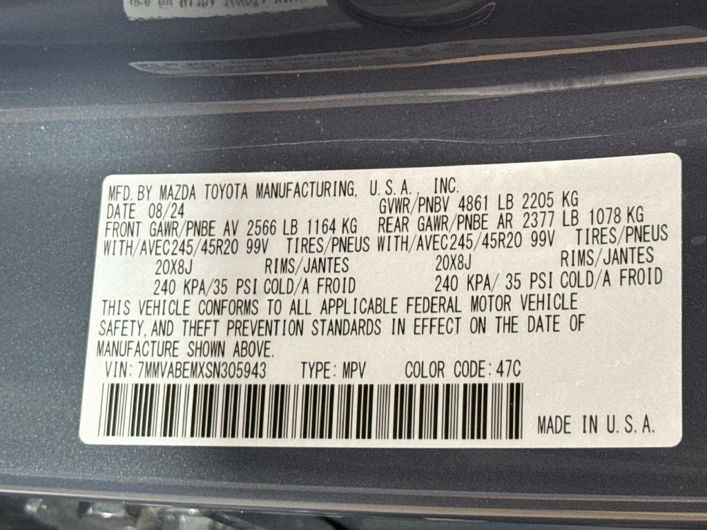 Used 2025 MAZDA CX-50 AWD 2.5 S w/ Premium Plus Pkg image 42