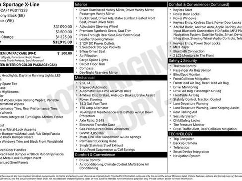 Used 2023 Kia Sportage X-Line w/ X-Line Premium Package image 7