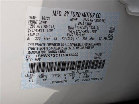 New 2026 Ford Explorer ST w/ Sun And Sound Package image 17