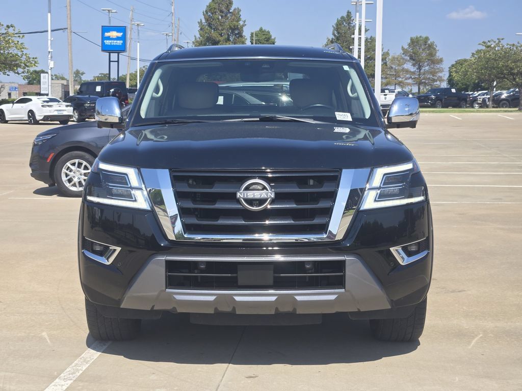 Used 2021 Nissan Armada Platinum w/ Captain's Chairs Package RWD image 2