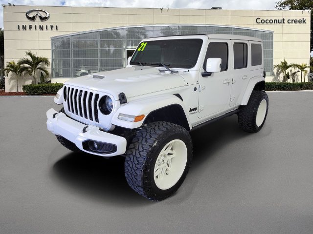 Used 2021 Jeep Wrangler Unlimited Sahara AWD/4WD image 2