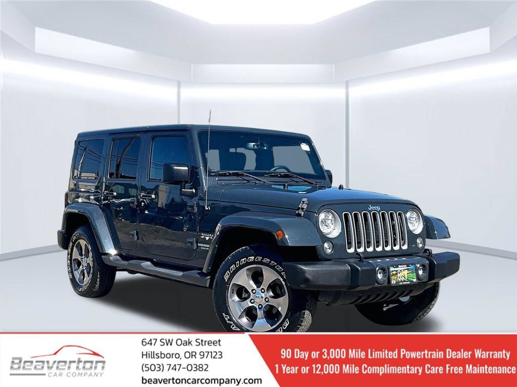 Used 2017 Jeep Wrangler Unlimited Sahara w/ Connectivity Group AWD/4WD 360° Tour