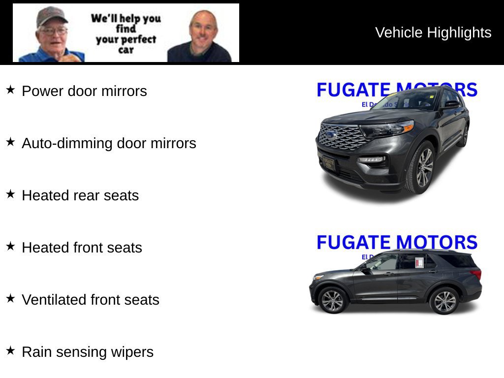 Used 2020 Ford Explorer Platinum w/ Premium Technology Package AWD/4WD image 9